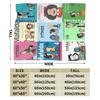 Mafalda Flanelldecke Anime Fantastische Wohndecke für Zuhause Hotel Sofa 200x150cm Bettüberwürfe