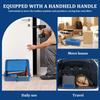 Iron Toolbox Portable Tool Storage Box Metal Buckle and Handle Workshop Multi-purpose Metal Tool Storage Box
