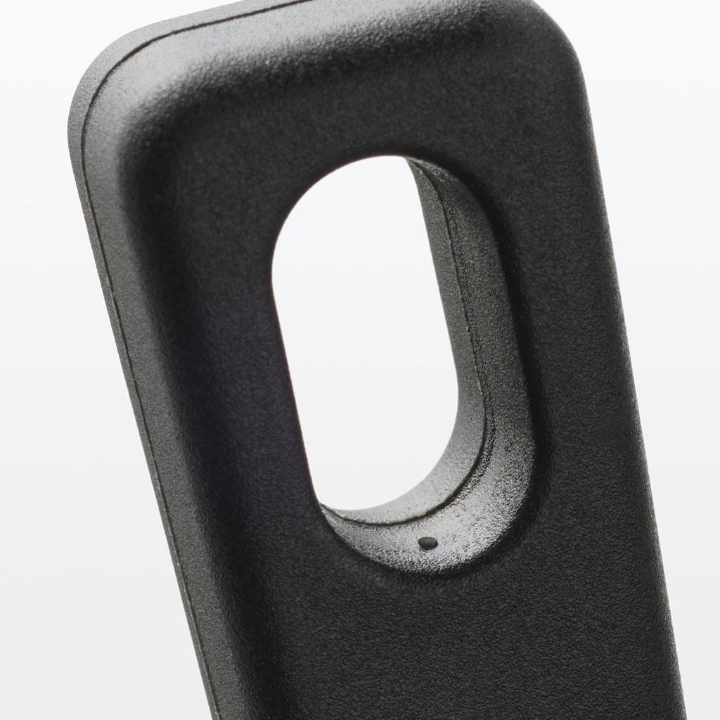 MUJI Silicone Cooking 26cm 84376412 Spoon, Black, Approx. Long,