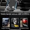 Flexible 360° Rotating Car Phone Holder - Universal Dashboard, Air Vent & Windshield Mount for iPhone & Android Smartphones