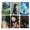 New Japanese Anime Cartoon Passport Holder Cover Women Men Travel Essentials Passport Wallet Air Ticket Credit Card Holder Case