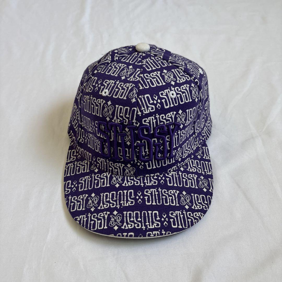 

[USED] 90s 00s Old Stussy Cap All-Over Print Old Stussy