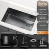 TLXT Thickened 304 Nano Stainless Steel Kitchen Sink
