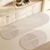 Kitchen Floor Mat Water-Absorbing Oil-Absorbing Diatom Mud Floor Mat Wear-Resistant And Dirt-Resistant L-Shaped Floor Mat Anti-Skid Mat Diatom Mud