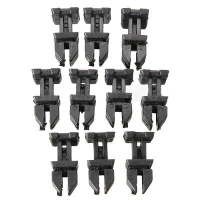 10×Plastový držiak spony na panel pre Mercedes Benz W124 R129 W140 W20