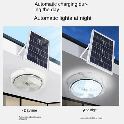 Solar Lights Indoor Home Top Ceiling House Outdoor Garden Pandent Light Panel Lamp Fixture For Corridor Garden Living Room