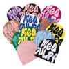 Hight Quality Trendy Hip-Hop Letter Printed Beanie Cap For Men Women Korean Style  All-Match Caps Autumn Winter Warm Hats