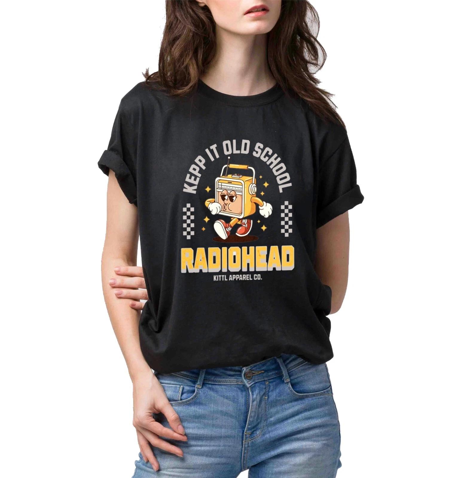 

Unisex Slim Fit T-Shirt - Radiohead Keep It Original Summer Crewneck Slim Fit S