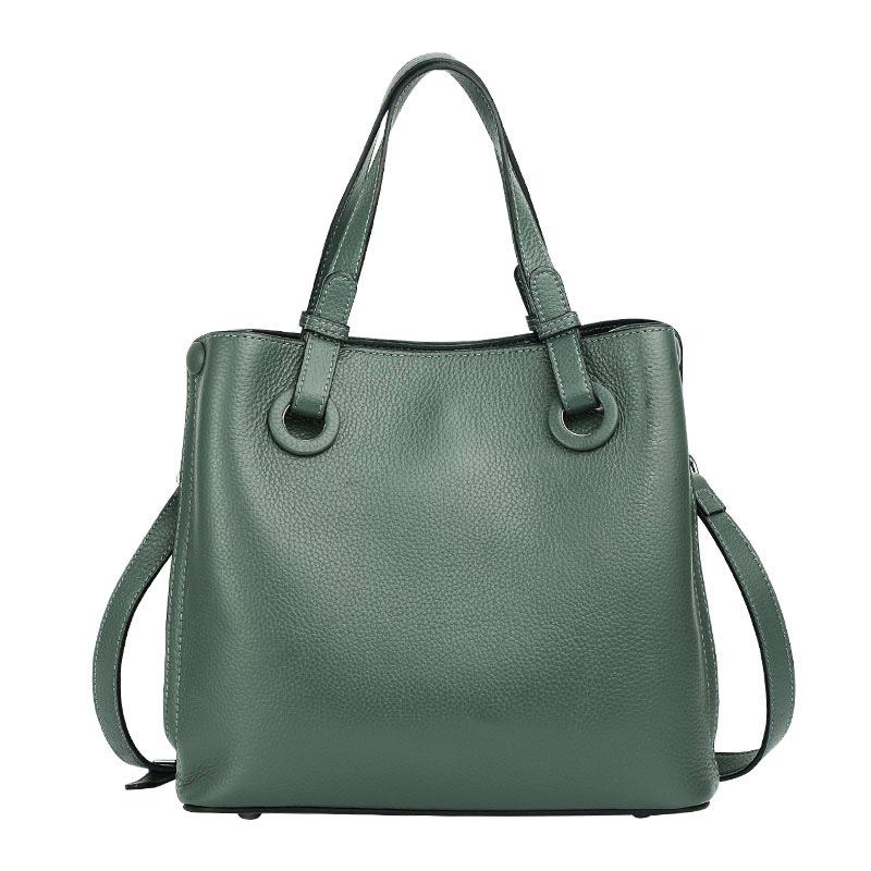 New Trendy Bucket Bag for Women's Crossbody Bag Soft Leather Large Capacity Hand-held Texture Fashionable Shoulder Bag