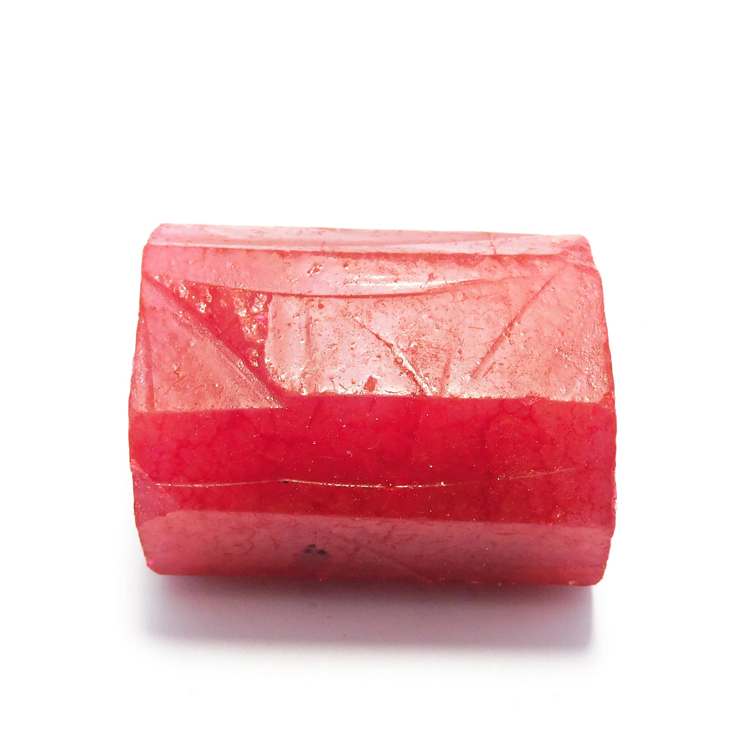 

568.50 Карат Натуральний Справжній Червоний Рубін Необроблений СЕРТИФІКОВАНИЙ Неогранований Вільний Дорогоцінний Камінь p-2870-h 48 mm approx червоний