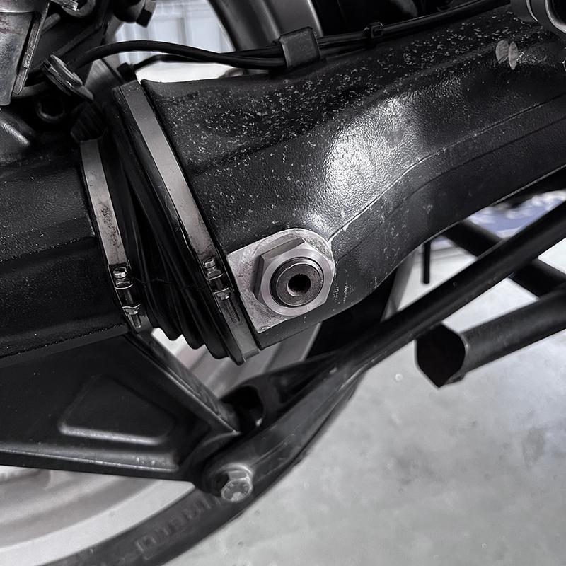 For BMW K Series K100 K100RT K100RS K75 M20X27 Titanium 1pc Motorcycle Drive Shaft Nut Cafe Racer Accessories