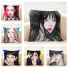 Trendy Kpop Style Girl Group A-Aespa Cushion Cover Linen Pillowcase Soft For Sofa Bed Home Room Decor
