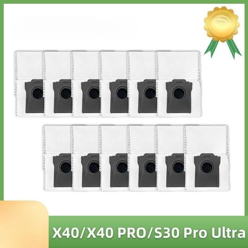 Für Dreame X40 / X40 Pro / X40 Ultra / S30 Pro Ultra Saugroboter Zubehör Rollbürste Hauptseitenbürste Abdeckung Filter Mopphalterplatte Staubbeutel