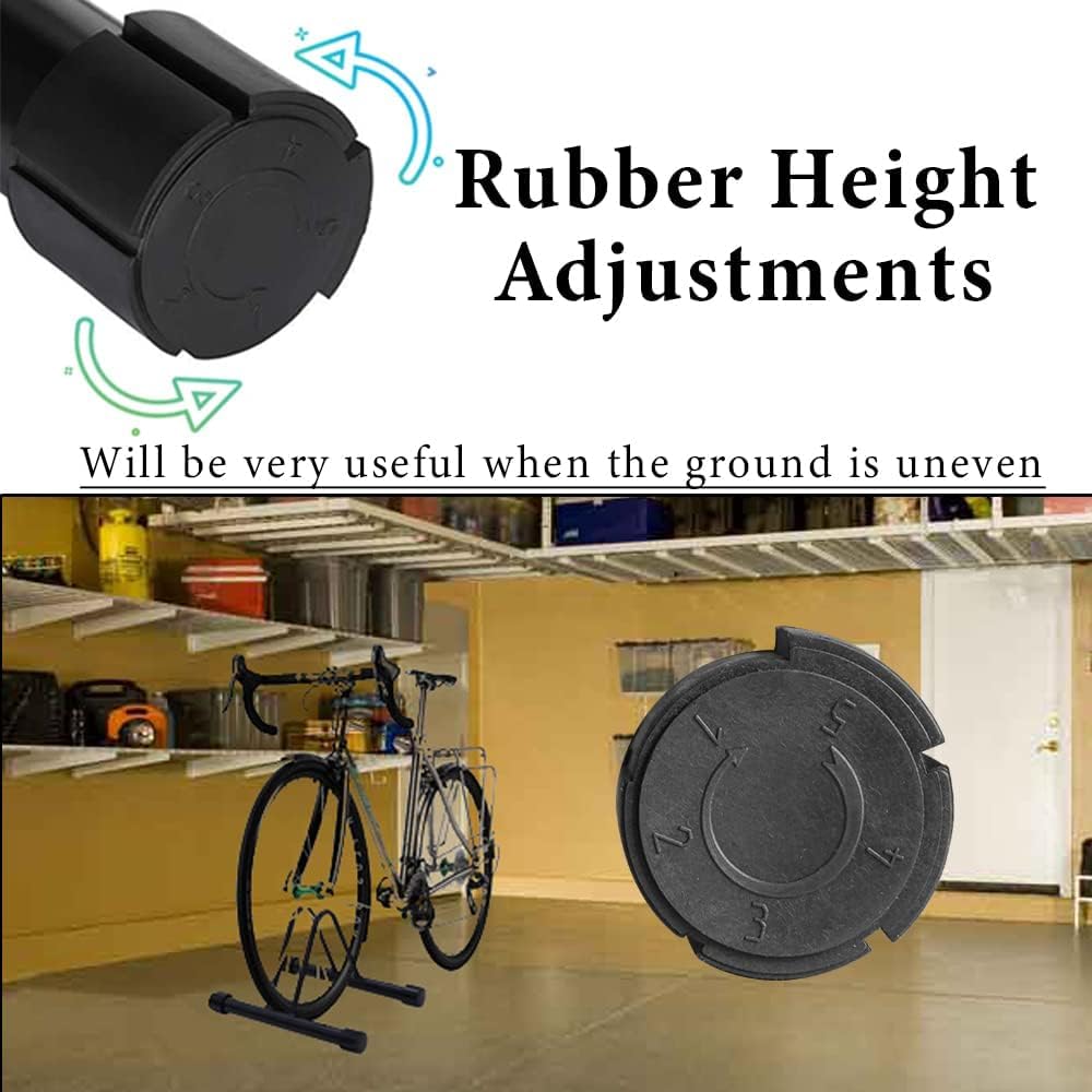 OBEST Fahrrad Fahrrad Fahrradparkplatz für 1 aus Anker Einfach zu Unterstützt Straße Elektrofahrrad Fahrrad Sturz- und Diebstahlschutz Ständer, Display,