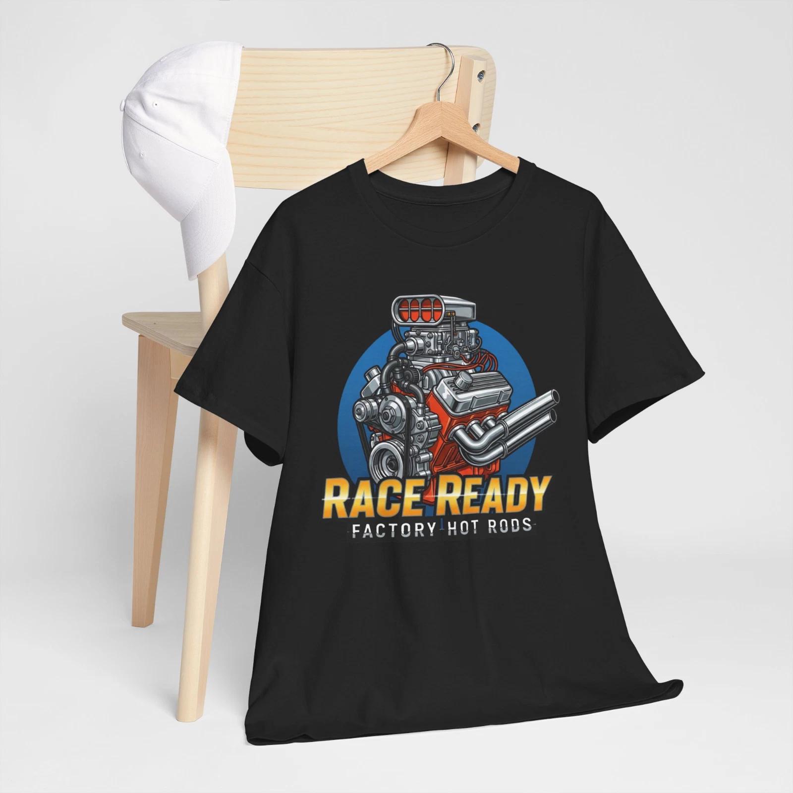 Винтажная футболка с графическим принтом Mopar Race Ready Factory Hot Rods 4XL