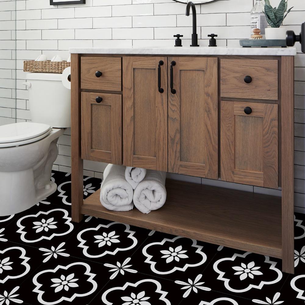 New Self-adhesive Wall Sticker DIY Removable Waterproof Sticker Waterproof PVC Self Adhesive Sticker Floor Decoration