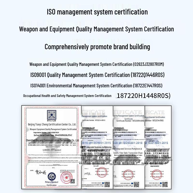 BOYANG 10 Gigabit Multimode LC-LC Fiber Patch Cable