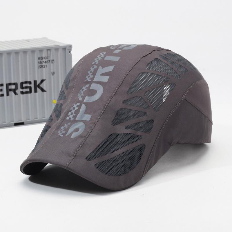 Hat Men'S Summer Cap Breathable Sun Cap Outdoor Sunscreen Shade Baseball Cap Men