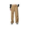 MLB New York Yankees Solid Color Fashion Woven Straight Leg Casual Pants Unisex pants Beige 3AWPB0346-43BGD
