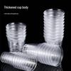Shihua Disposable Clear Plastic Tasting Cups - 100ml