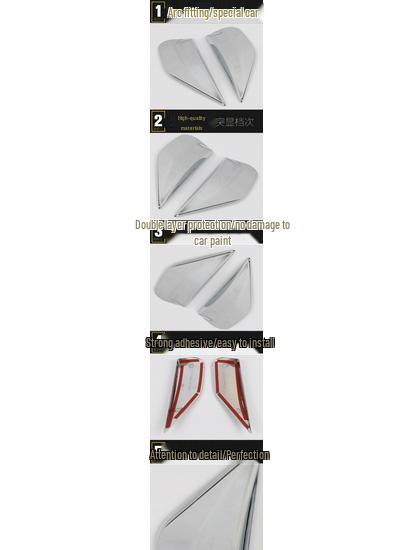 12-16 Encore Tail Wing Side Cover & Rear Window Triangle Sticker