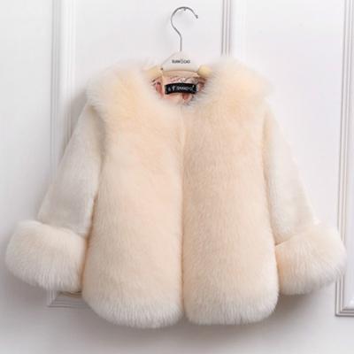 faux fur jacket for baby girl
