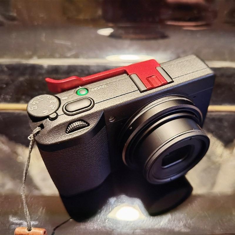Aluminum Alloy Thumb Up Hot Shoe Hand Grip For GRIII GR3X Cameras For Improved Handling And Control