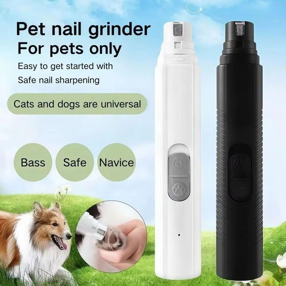 Quiet Operation Pet Nail Trimmer LED Nail Grinder Electric Dog Nail Grinder Pet Supplies