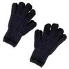 3 Pair Car Wash Microfiber Cleaning Gloves Dusting Coral Velvet Gloves Pure Color Five Finger Chore Absorbent Glove Half Velvet