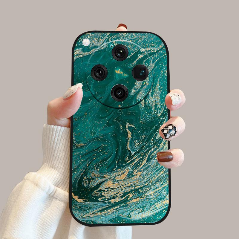 Stylish Phone Case For Oppo Find X8 Pro Coque PKC110 Silicone TPU Soft Cover For Oppo FindX8 5G Phone Shockproof Bumper Fundas