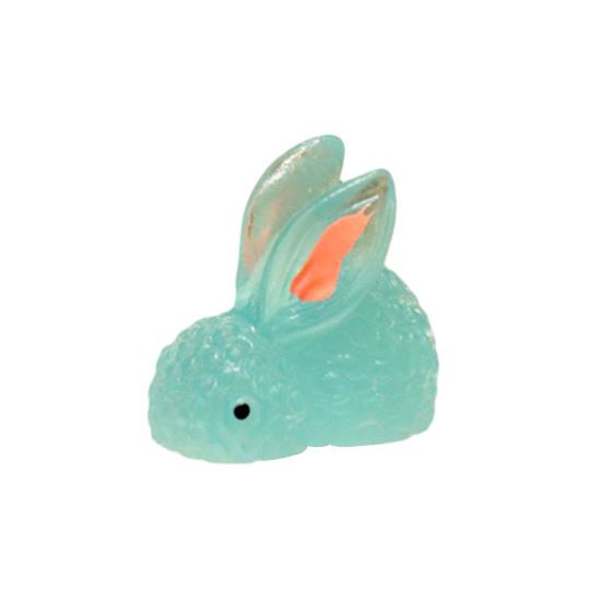 Luminous Micro Landscape Rabbit Ornaments Glow in The Dark Bunny Figurines for Moss Micro-Landscapes Fish Tank Decoration DIY Accessories