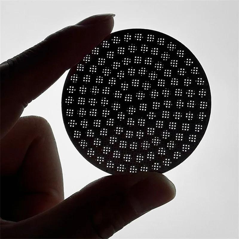 51/53/58Mm Reusable Coffee Puck Screen 304 Stainless Steel Double Layer Coffee Filtration Fine Mesh Professional Espresso Accessory
