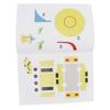 3D Printer Drawing Paper Colorful 20 Sheets 40 Patterns Thick Paper 3D Pen Paper Stencils for Kids Family Teamwork