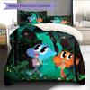The Amazing World of Gumball2 Pattern Bedding Quilt Set  Home Decoration  Gift (1 * duvet cover + 2 * pillowcase  without core)