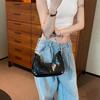 2025 Summer Underarm Bag Women's High-end Fashion Niche Design Shoulder Bag Versatile Casual Chain Messenger Bag