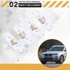4Pcs Yellow DRL Headlight Angel Eye Chip for 14-17 BMW X3/X4 F25/F26
