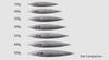 Major Craft Metal Jig Jigpara Vertical Quell JPVQ-250 grams 009 (1935)