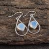 Milky Opal 925 Solid Sterling Silver Earrings, Handmade Gemstone Earrings Jewelry, Gifts For Wife Brand New Pendant