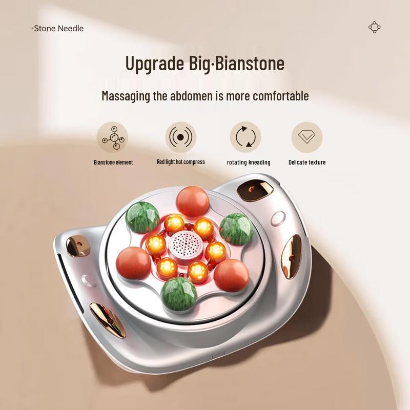 AUX Массажер для живота с Бяньши и Моксотерапией