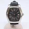 BARNEYS NEWYORK ETA2824-2 Date See-through Back Mechanical Automatic Watches Silver / BlackUsed