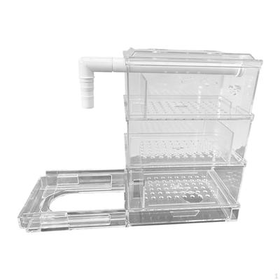 Aquarium Filter Box Fish Tank System Circulation Water Cleaning Drawer Drip Tray