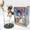 Anime God's Blessing on This Wonderful World 23cm Megumin Action Figure Cute Figurine For Girls Christmas/Halloween Gifts