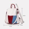 Anti-Diebstahl-Rucksack aus Leder für Damen, für die Schule, Umhängetaschen für Damen, Reisen, Damen, Rucksack, Mochilas Feminina, Preppy Sac