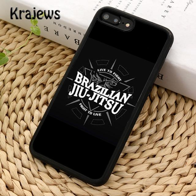Krajews BJJ Brazilian Jiu Jitsu Art Phone Case Cover For iPhone 17 Air 16 15 14 Plus 11 12 13 Pro Max Coque Fundas