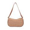 Straw bag women's large-capacity new summer niche design woven messenger bag dumpling bag seaside beach bag