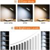 Vansuny Clip On Light LED Desk Lamp with Eye-Caring LED Light and Metal Clip, 11 Level Brightness 3 Color Modes, Power by USB Port 5W Flexible
