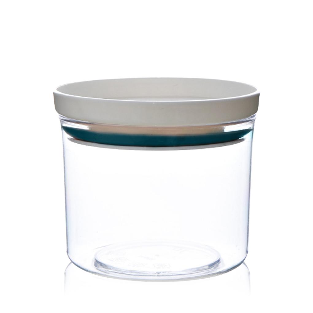 

Food Container Kitchen Stackable Moisture-proof Container Kitchen Grain Organizer Transparent Sealing Storage Holder with Lid 250ml