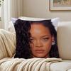 singer fashionable RRihanna Cushion Cover Pillowcase Antidustmite living Room Sofa Decor Cushion Room