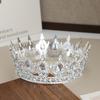 Belle Couronne en Cristal Grande Décoration de Gâteau Couronne Topper de Gâteau pour Fête d'Anniversaire de Fille Décorations de Gâteau