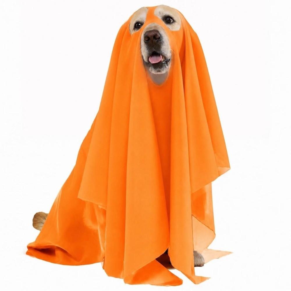 Party Cosplay Halloween Dog Ghost Costume Loose Dog Halloween Clothes  for Halloween Party